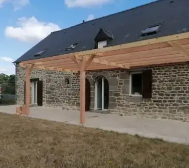carport bois à Avranches - image 2