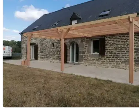 carport bois à Combourg - image 4