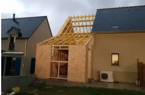 carport bois à Fougères - image 2