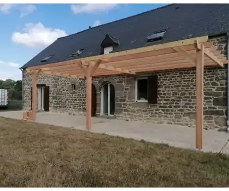 carport bois à Fougères - image 4