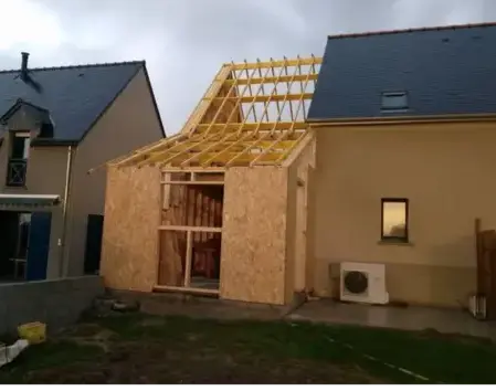 carport bois Pontorson-1