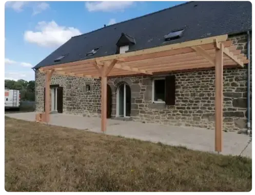 carport bois à Val-Couesnon - image 2