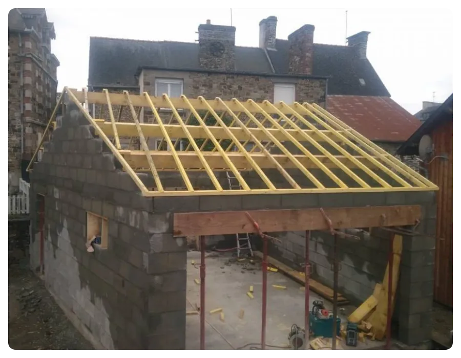 constructeur ossature bois saint aubin du cormier