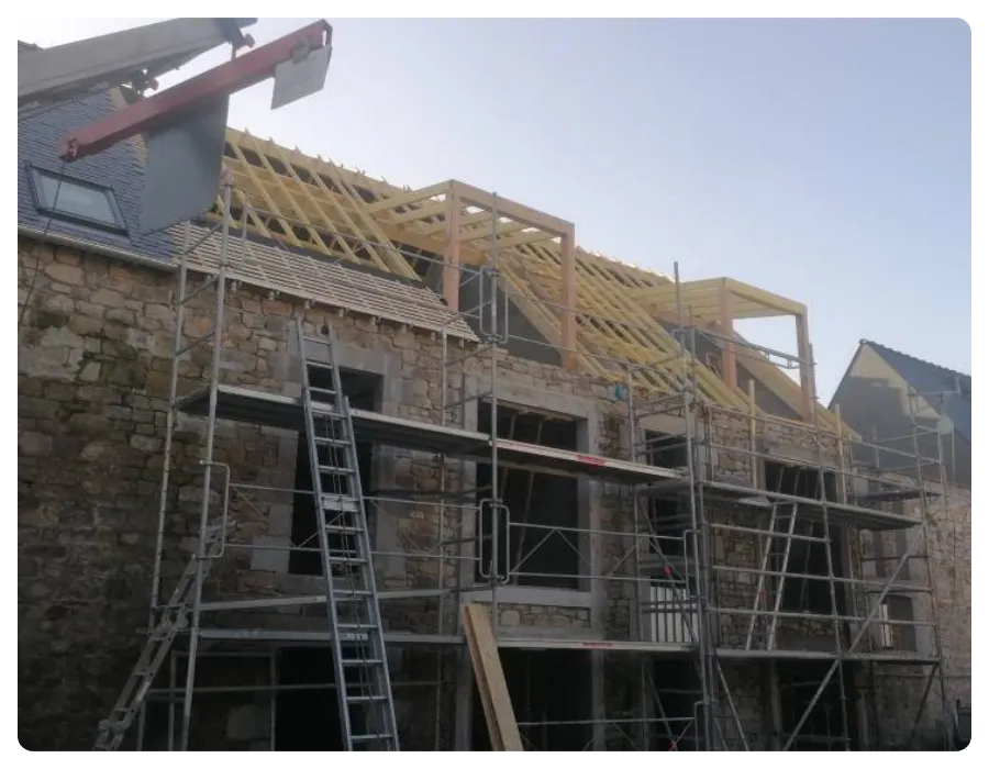 constructeur ossature bois saint aubin du cormier
