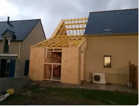 extension en bois maison à Combourg - image 3