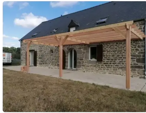extension en bois maison à Dol-de-Bretagne - image 3