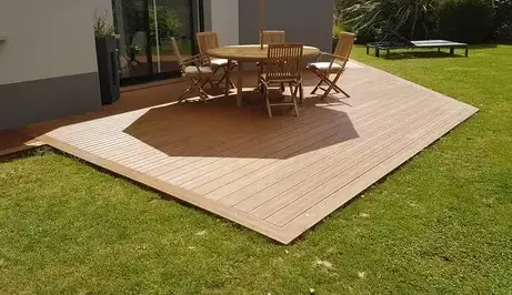 extension en bois maison Maen Roch-5