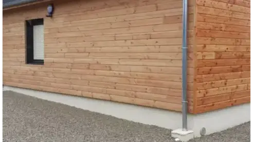 extension en bois maison Pontorson-1