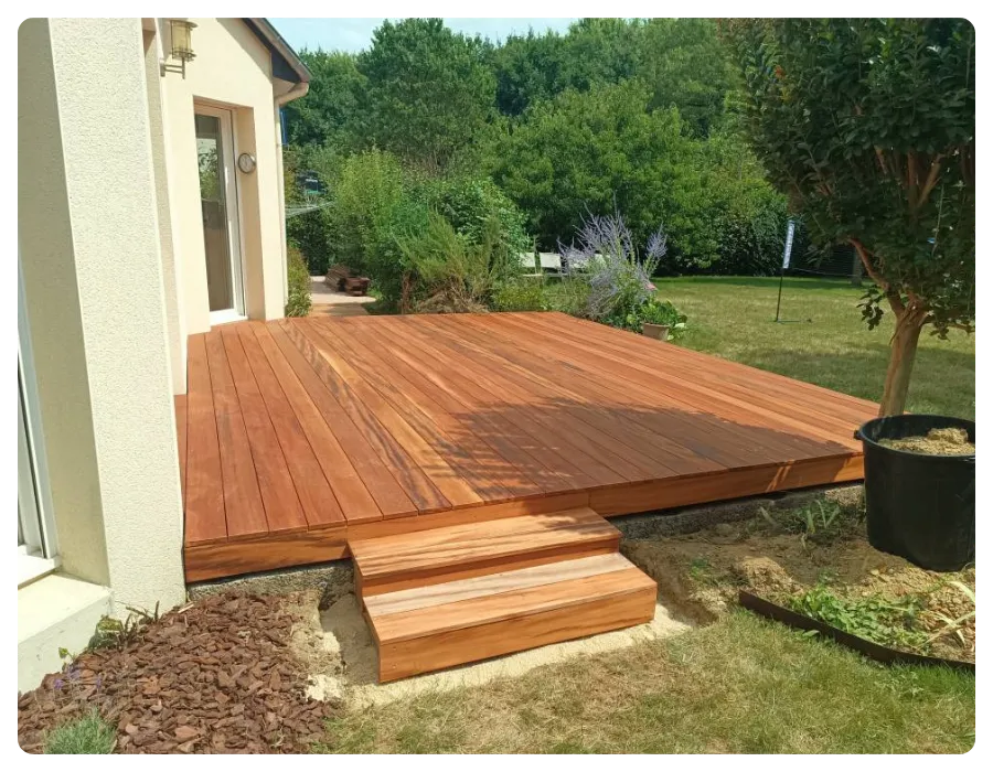 extension en bois maison pontorson