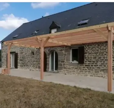 extension en bois maison à Pontorson - image 3