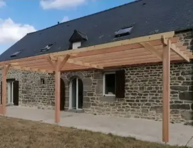 extension en bois maison à Val-Couesnon - image 4