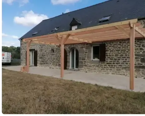 pergola bois à Fougères - image 2