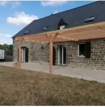 pergola bois à Maen Roch - image 3