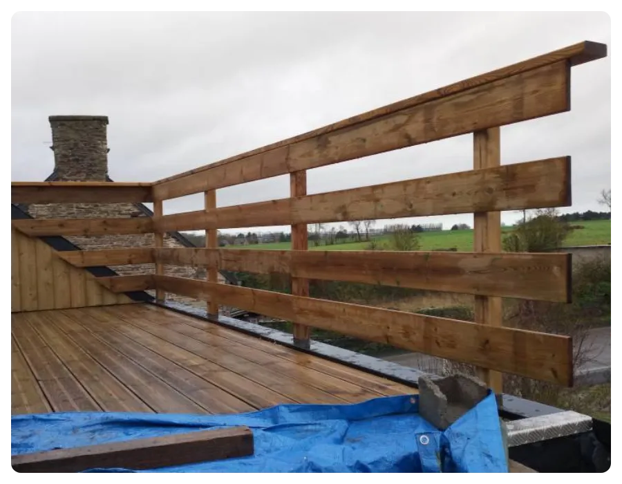 terrasse bois sens de bretagne